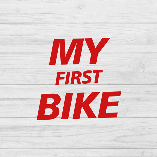 My First Bike - A Journey Begins